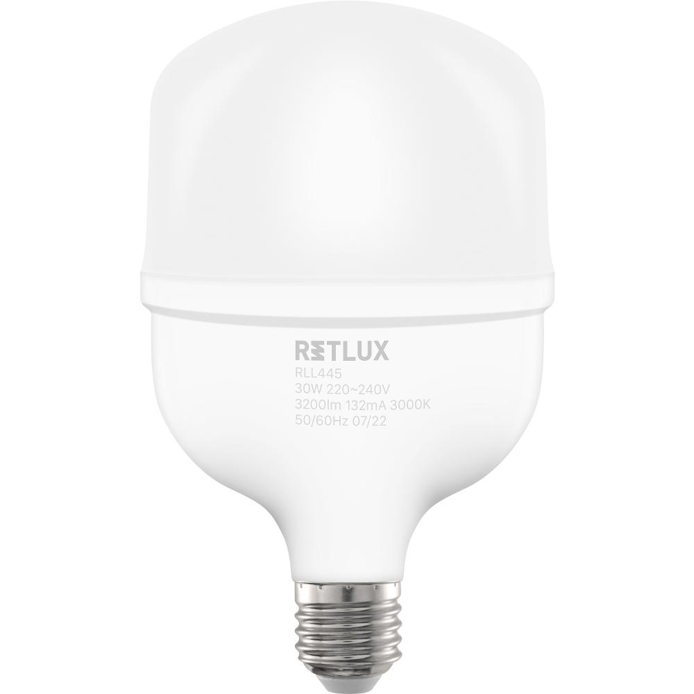 RLL 445 E27 bulb 30W WW RETLUX