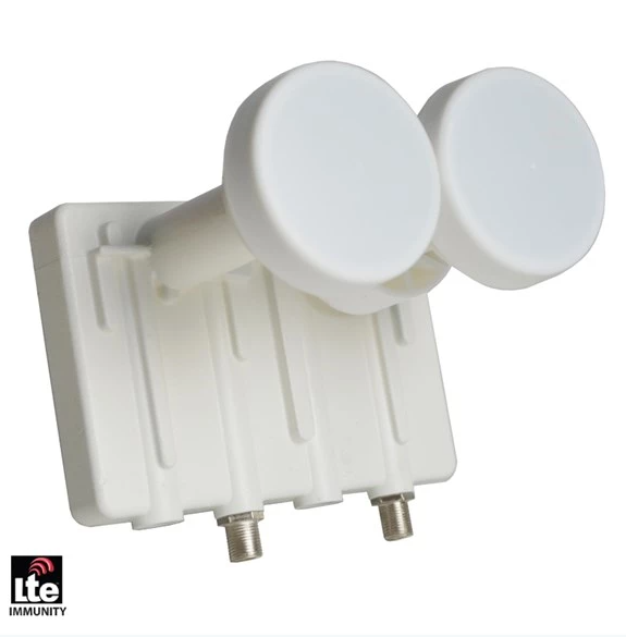 Satelitní konvertor LNB GoSAT GSC-302 Monoblok 4,3 Twin