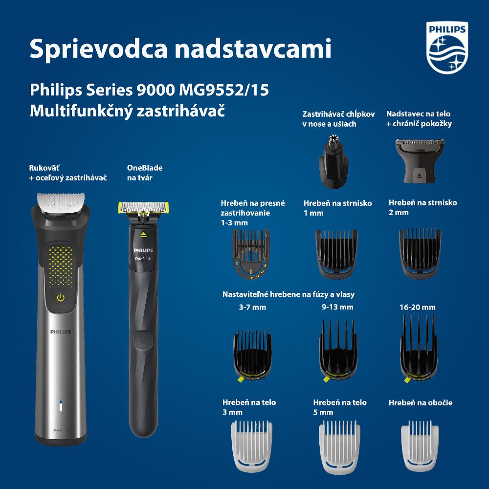 MG9552/15 MULTIFUNKČNÍ ZASTŘIH. PHILIPS