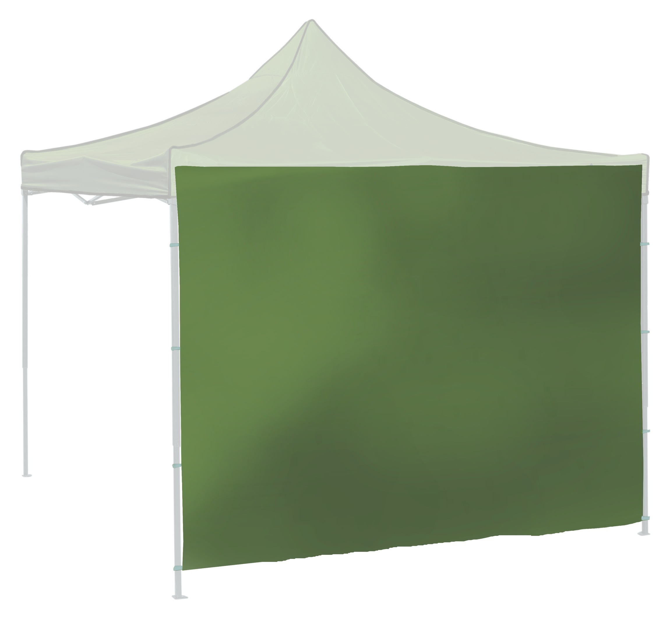 Cattara Bočnice pro párty stan 2x3m 210D zelená WATERPROOF