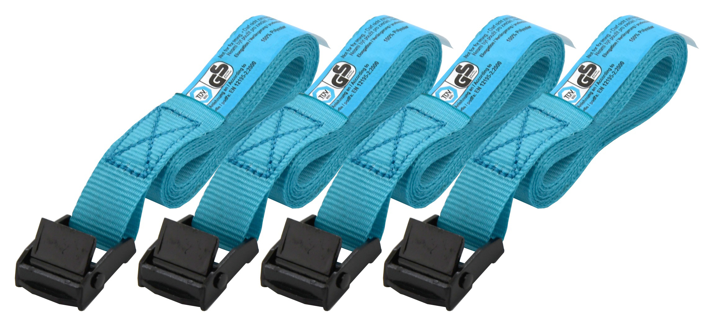 COMPASS Popruh upínací 4x2m TÜV BLUE WAY