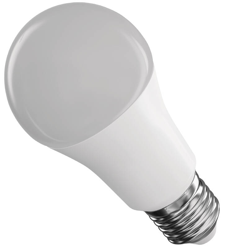 Emos ZQW515R Chytrá LED žárovka GoSmart A60 / E27 / 11 W (75 W) / 1 050 lm / RGB / stmívatelná / Wi-FiR