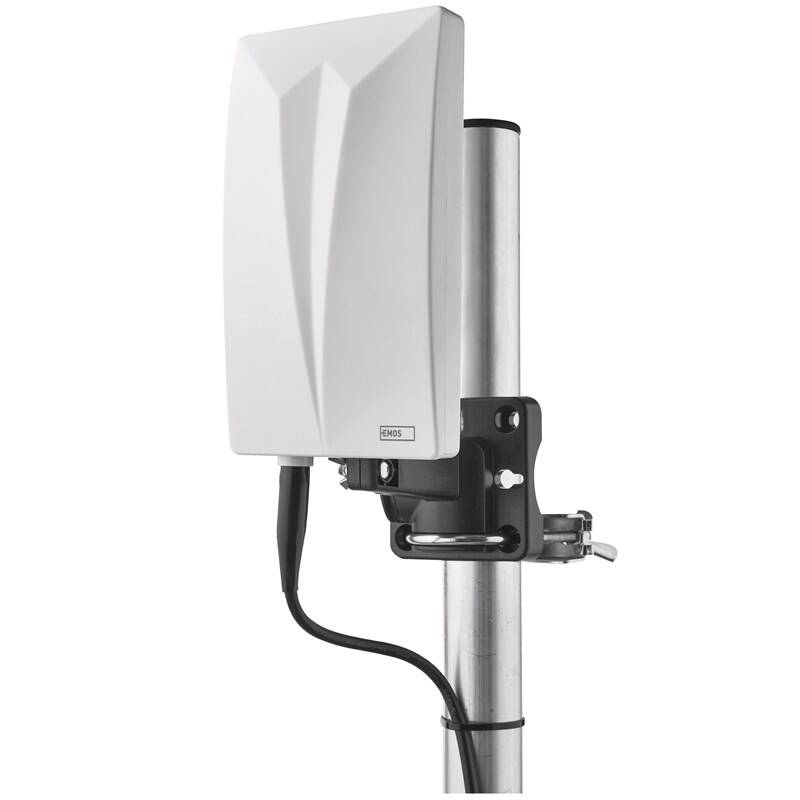 EMOS Anténa univerzální VILLAGE CAMP–V400, DVB-T2, FM, DAB, filtr LTE/4G/5G J0802