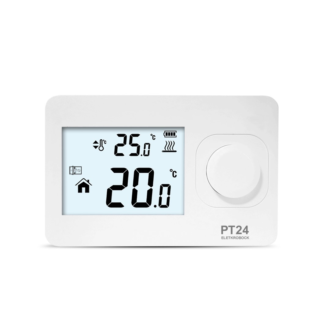 Elektrobock termostat programovatelný PT24 manuální