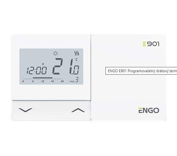 ENGO Controls ENGO E901 Programovatelný drátový termostat