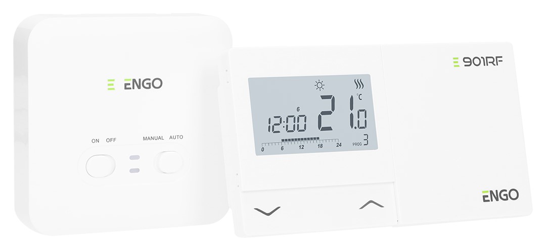 ENGO Controls ENGO E901-RF Programovatelný bezdrátový termostat