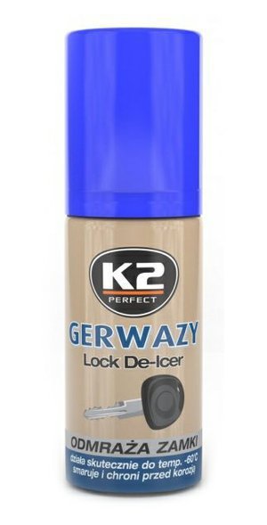 K2 GERWAZY 50 ml rozmrazovač zámkůamK656