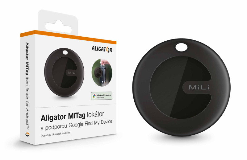 Přívěšek Aligator Lifetag s podporou Google Find My Device