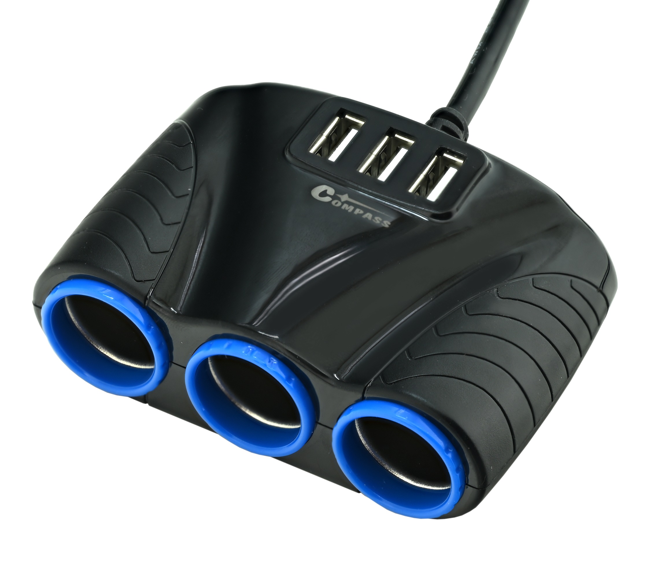 COMPASS Roztrojka + 3x USB 07433