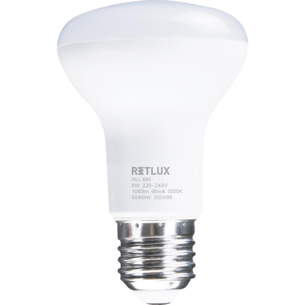 RLL 665 R63 E27 Spot 8W WW D Retlux