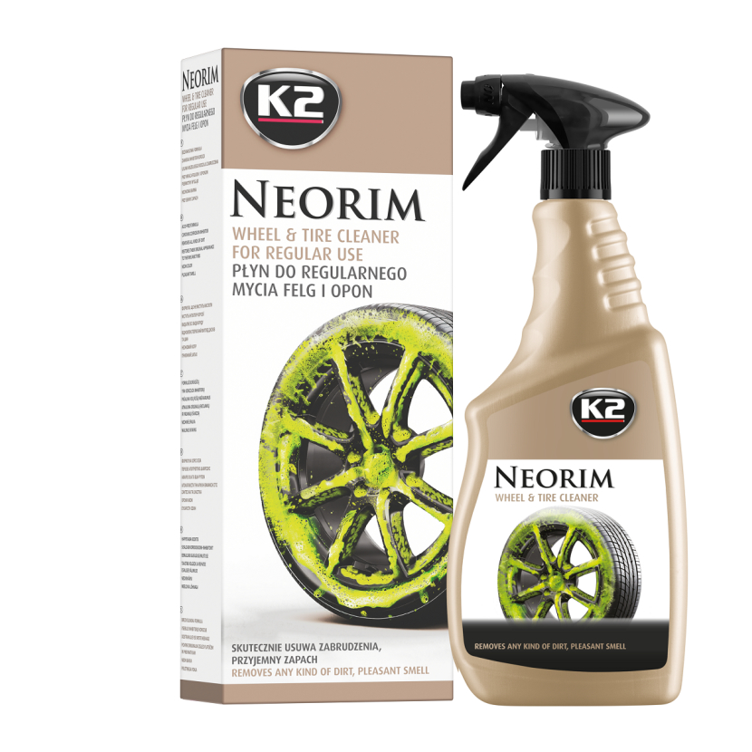 K2 GOLD NEORIM 700ml - čistič disků a pneumatik šetrný k povrchům disků kol amG177