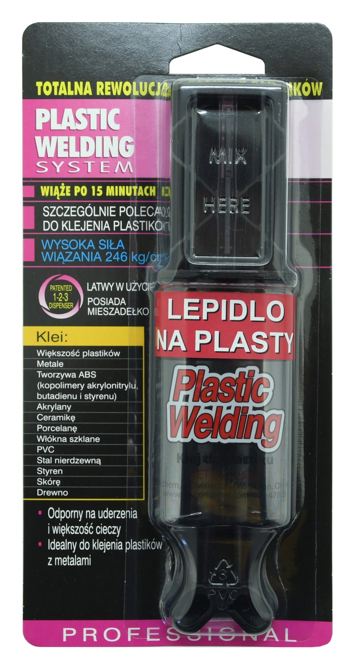 Lepidlo dvousložkové na plasty AMDV478