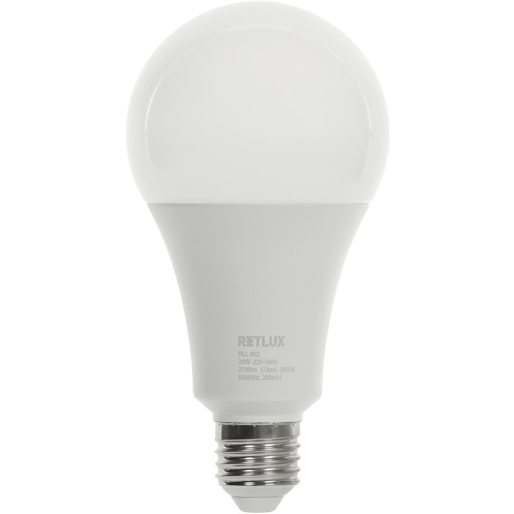 RLL 662 A80 E27 bulb 20W WW D RETLUX