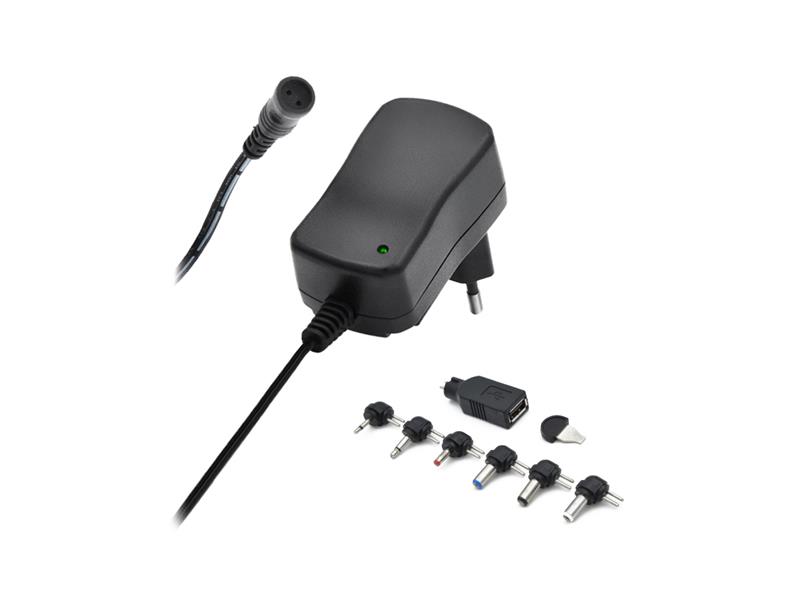Adaptér napájecí 3-12V 600mA GETI GPA06A