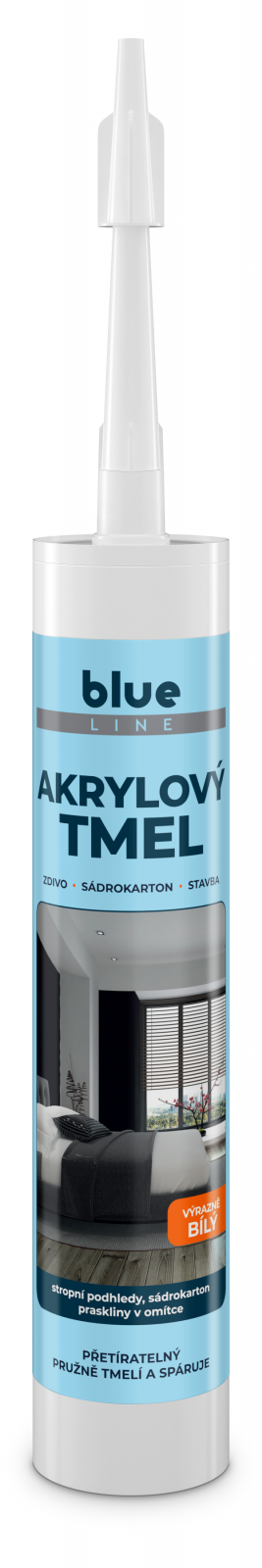 Mastersil tmel akrylátový Blueline 280 ml bílý akryl
