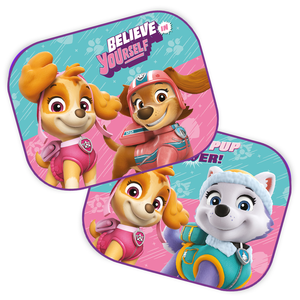 SEVEN Clona sluneční na boční okno PAW PATROL GIRL 2ks