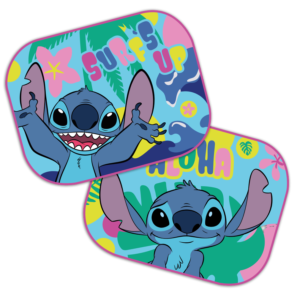 SEVEN Clona sluneční na boční okno STITCH 2ks