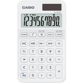 SL 310 YC WE bílá kapes.kalkulačka CASIO