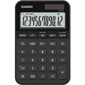 CASIO MS 20 YC BK černá stolní kalkulačkaCASIO