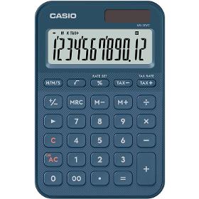 CASIO MS 20 YC NY modrá stolní kalkulačkaCASIO