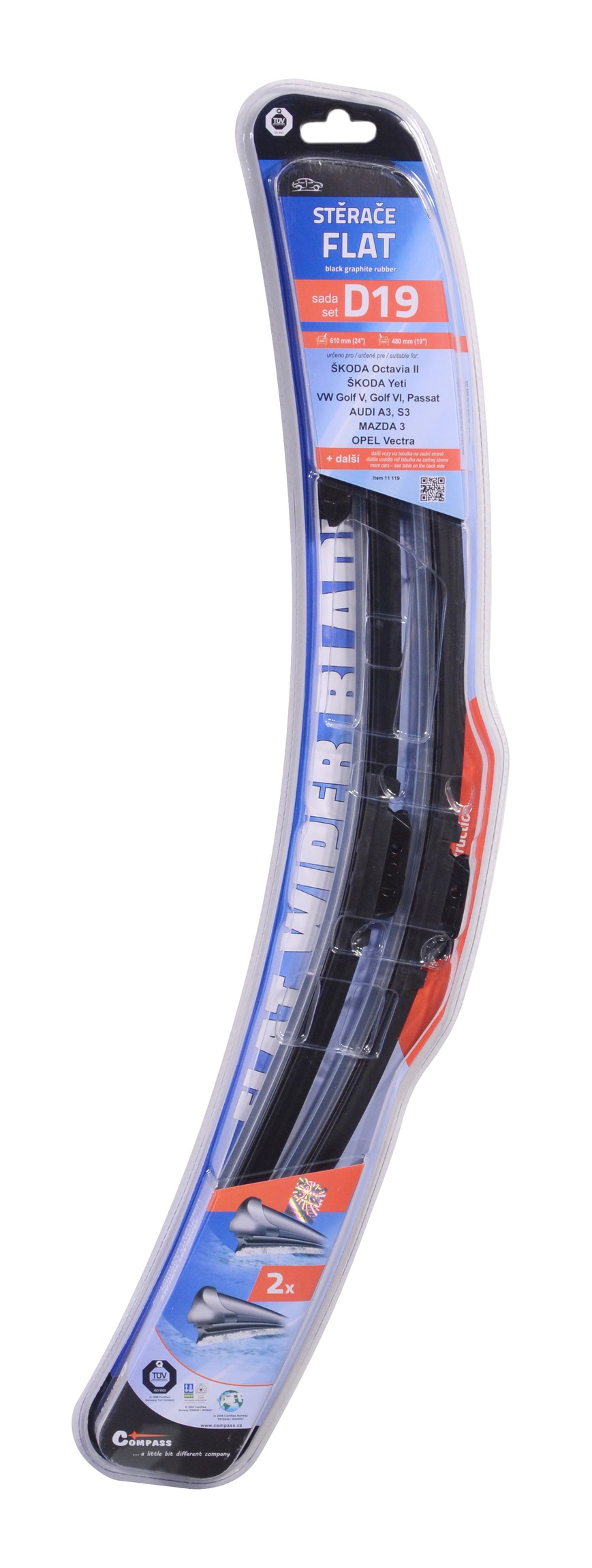 Compass FLAT DOUBLE 610+480mm 11119