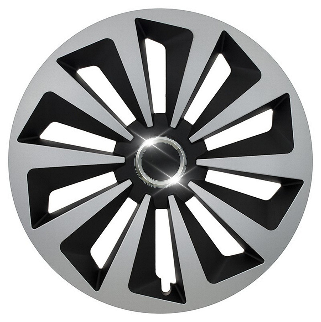 COMPASS Kryt kola 14" FOX RING SILVER/BLACK 1ks