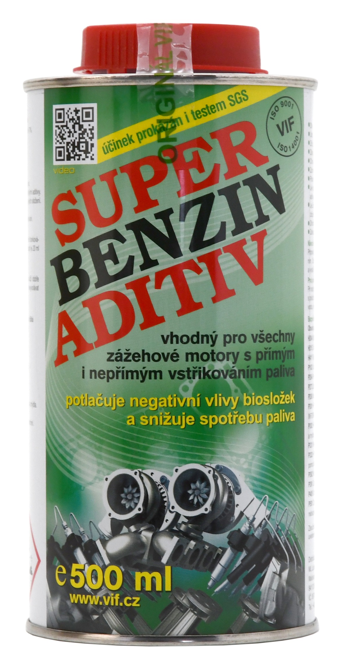 COMPASS Aditivum do benzinu VIF 500 ml 90685