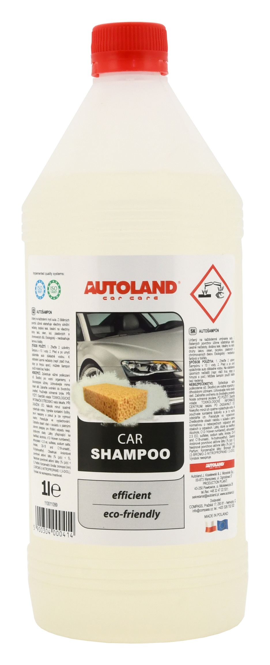 AUTOLAND Autošampon 1L am00041