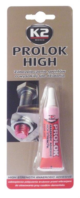 K2 PROLOK HIGH Fixátor šroubových spojů 6g červený amB270