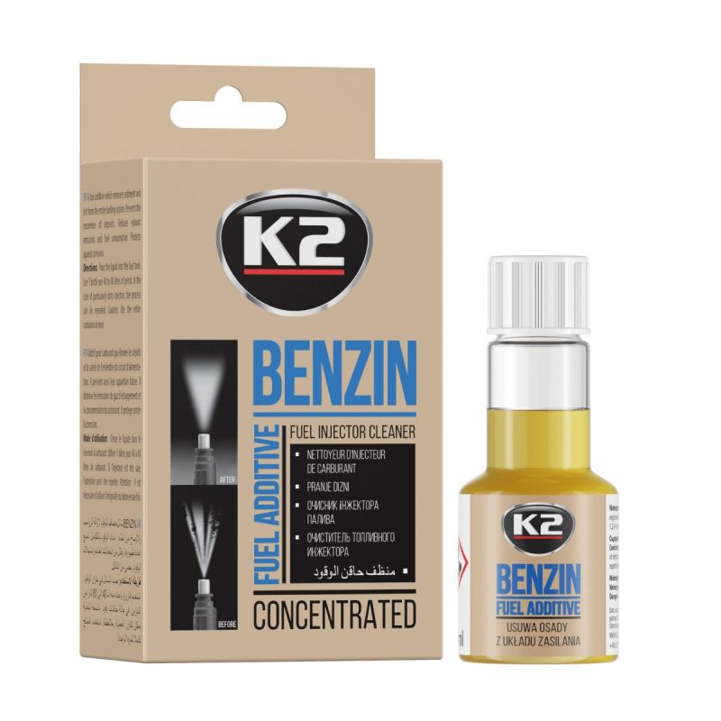 K2 BENZIN 50 ml - aditivum do paliva amET3111