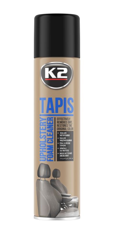 K2 pěnový čistič textílií ve spreji 600 ml amK206
