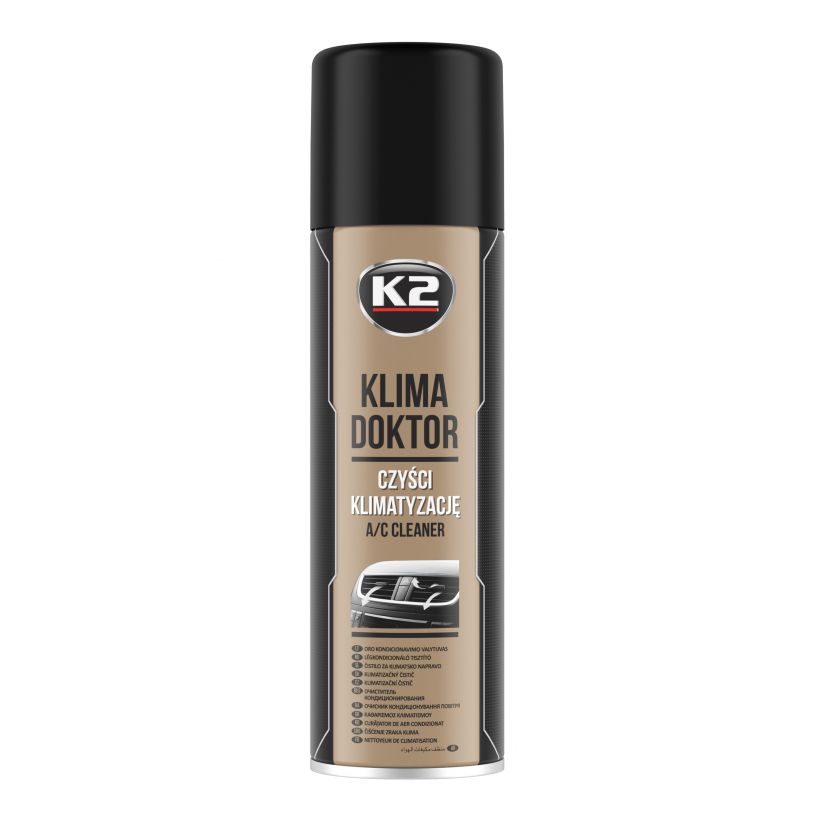 K2 KLIMA DOKTOR 500ml – pěnový čistič klimatizace amW100