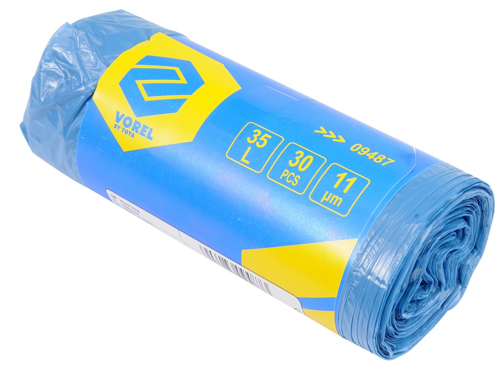 VOREL Pytel na odpad 35 l 11 um 30 ks TO-09487