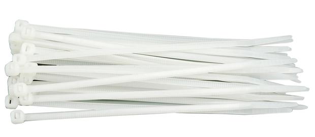 VOREL Páska stahovací 100 x 2,5 mm 100 ks bílá TO-73882