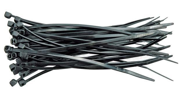VOREL Páska stahovací 280 x 4,8 mm 100 ks černá