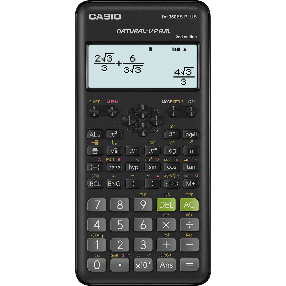 Školní kalkulačka Casio FX 350 ES Plus 2E