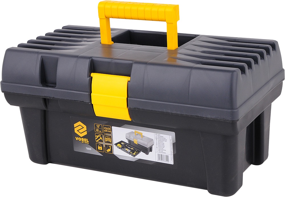 VOREL Box na nářadí plastový 16" 1 zámek 40cm TO-78800