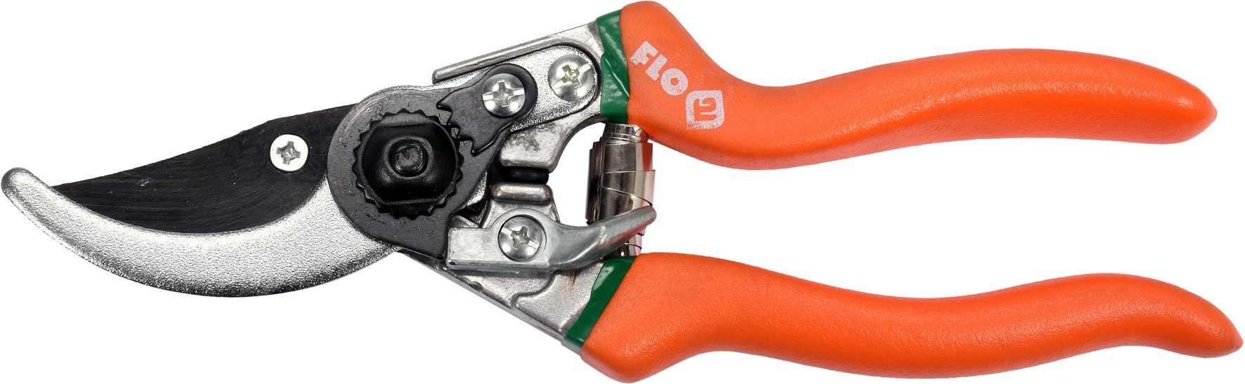 FLO Nůžky zahradnické 215mm (průměr do 20mm) šikmý stříh TO-99204