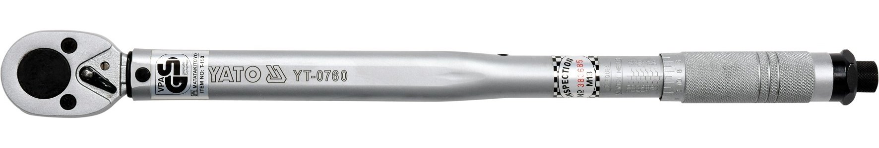 YATO Klíč momentový 1/2" 42-210 Nm CrV 0760