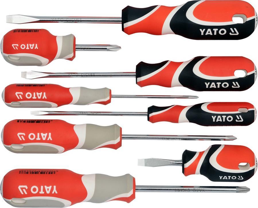 Sada šroubováků 8 ks magnetické YATO 2670
