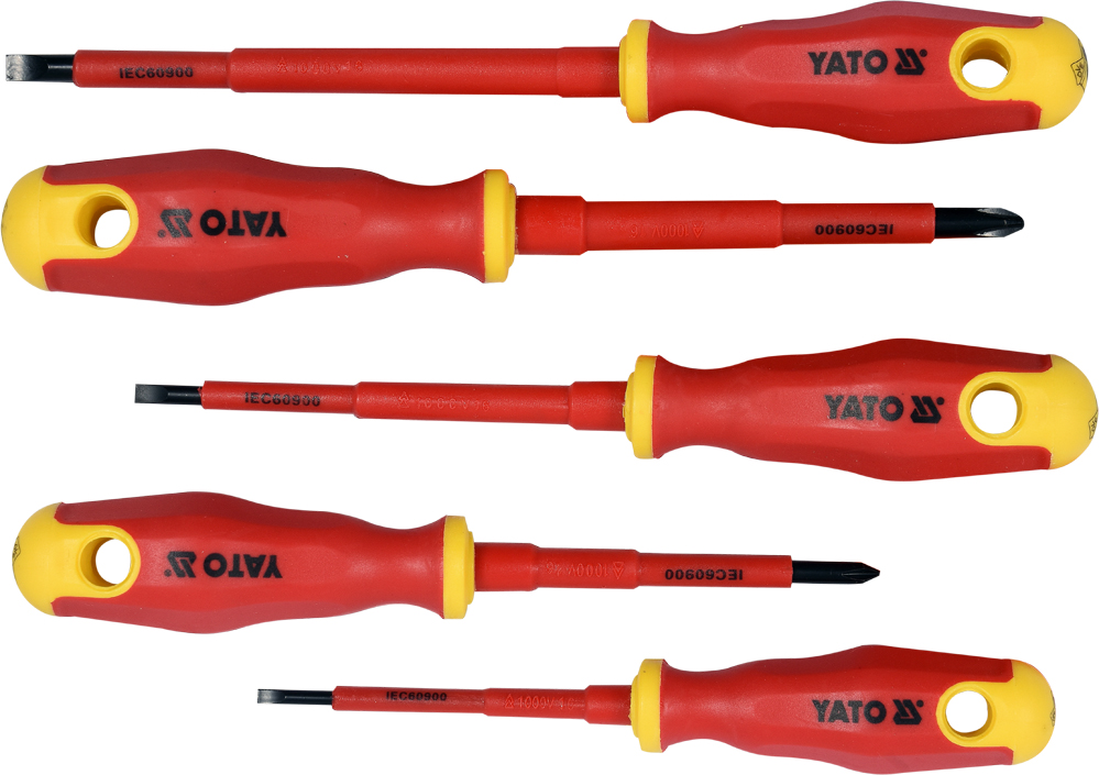 Sada šroubováků 5 ks izolované 1kV YATO 2827