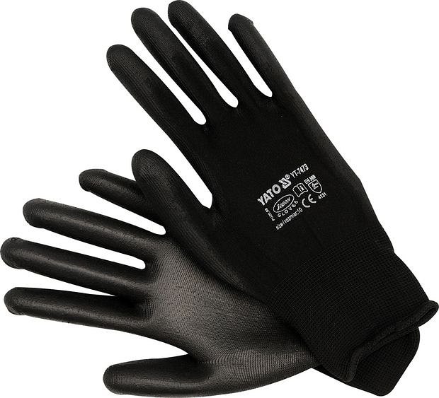 COMPASS Pracovní rukavice nylon/PU