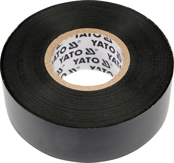 Páska izolační 12 x 0,13 mm x 10 m černá YATO YT-8152