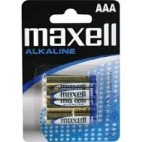 Baterie LR03 Maxell AAA 4ks