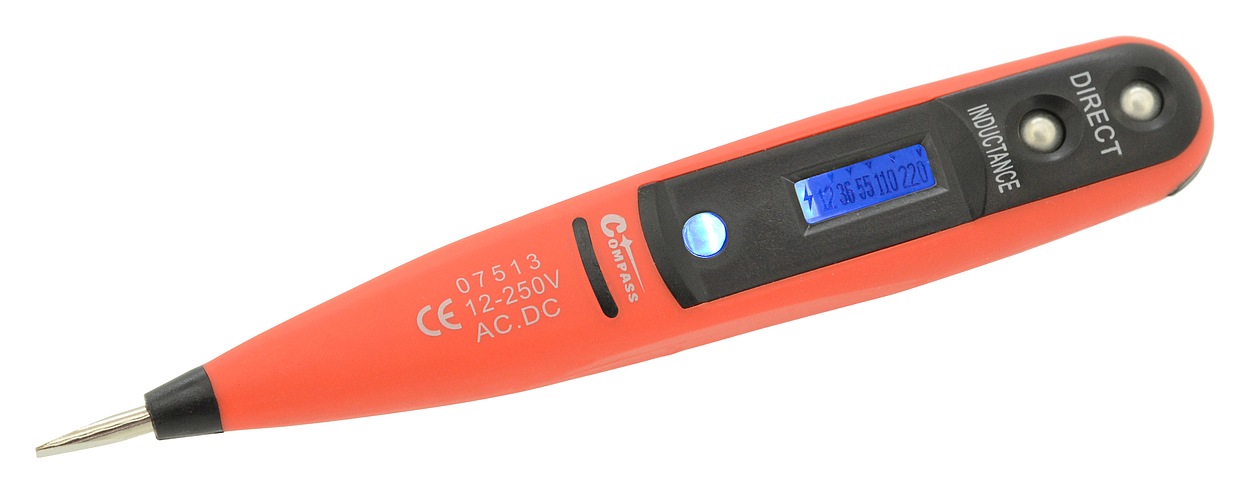 COMPASS Zkoušečka digitální 12-250V