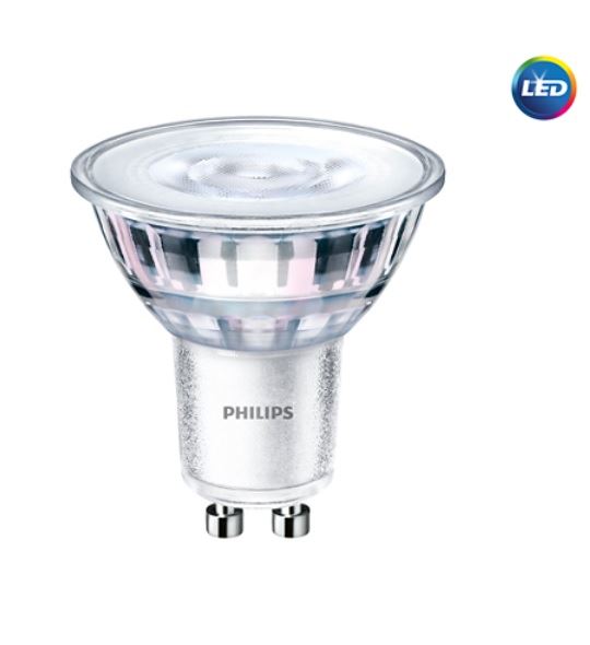 LED žárovka Philips, GU10, 4,6W, 2700K, úhel 36°