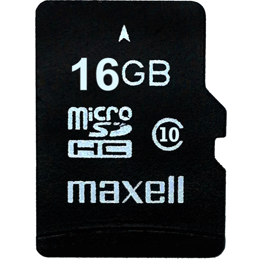 MicroSDHC 16GB CL10 + adpt 854717 MAXELL