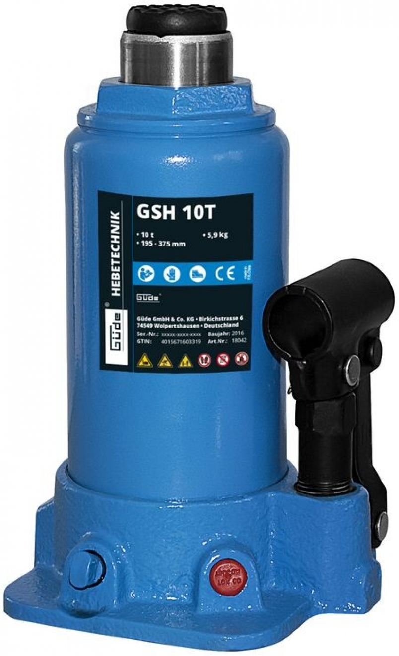 Hydraulický zvedák Güde GSH 10T 18042