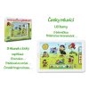 Mravenečkův tablet plast 30x20x2cm na baterie se zvukem v krabici 38x28x4,5cm