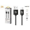 Datový kabel ALIGATOR 2A USB-C 1m, černý